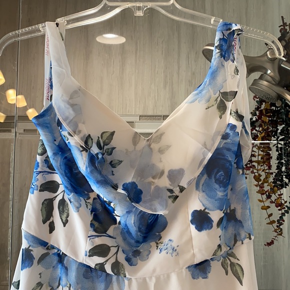 Floral Maxi Dress by JJ’s House EUC sz 12 - Picture 3 of 10